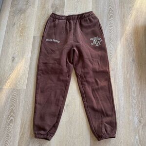 Inaka Power Brown Jogger Sweatpants